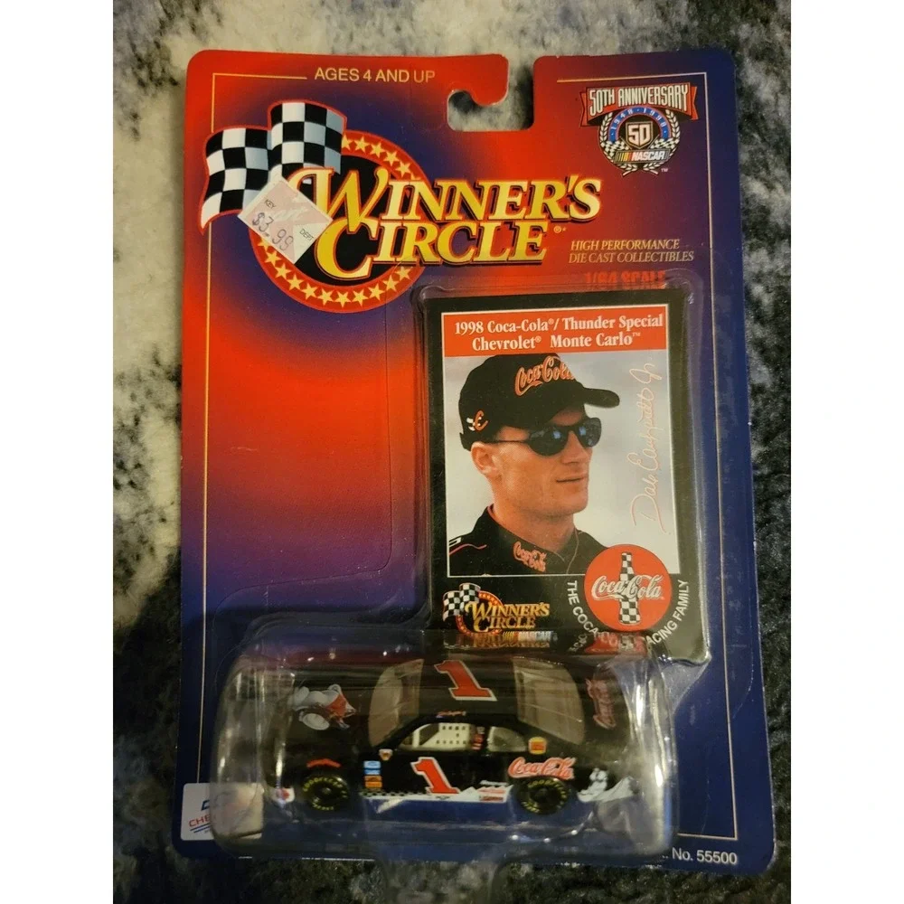NASCAR Winners Circle Lot of 4 Sealed 1:64 Diecast Jeff Gordon Jarrett Atwood Ir